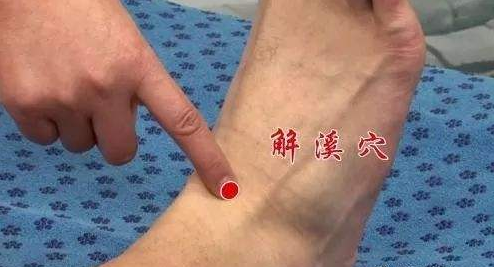 最简单的方法找解溪穴，解溪的准确位置图和作用