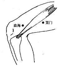 箕门穴怎么找，箕门的准确位置图和作用