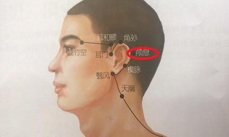 颅息穴的简易找法，颅息的准确位置图和作用