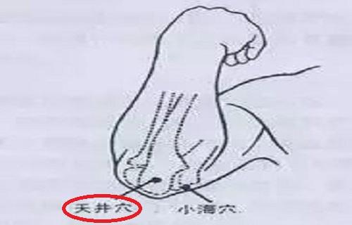 人体天井在哪个位置，天井的准确位置图和主治