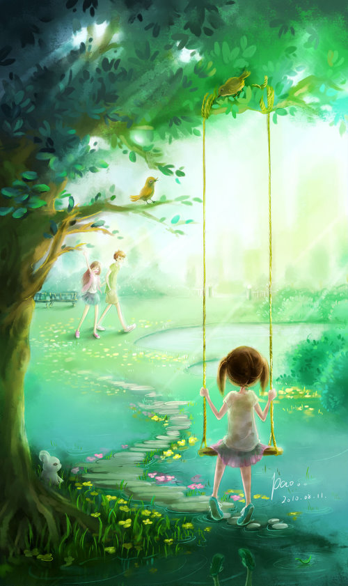 【设计/插画】Paoの淡雅之作