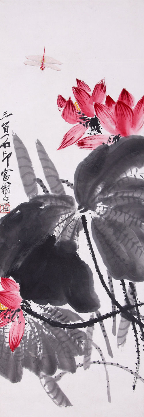 ――――――――――――――【齐白石 九如图  】