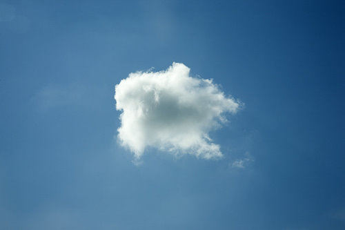 向往一朵云的生活，简约，简单；随风而来，随风而去。