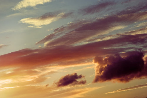 向往一朵云的生活，简约，简单；随风而来，随风而去。