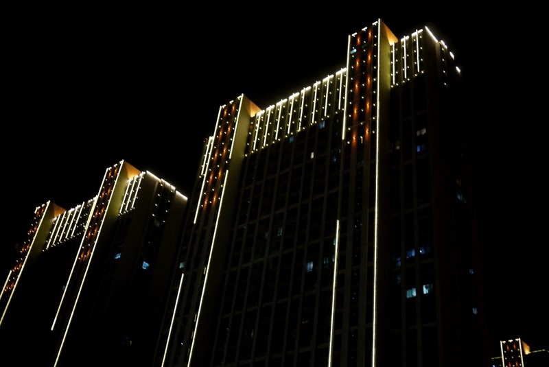 万达夜景