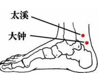 按摩大钟的功效和作用，大钟和太溪的区别
