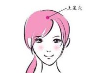 上星穴的作用与功效，上星的准确位置图